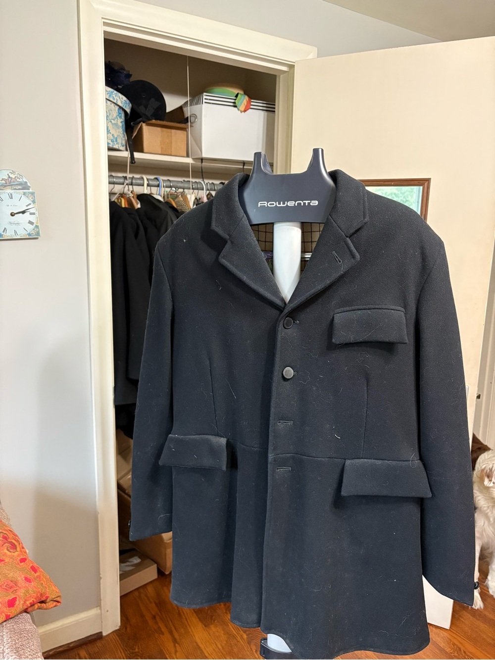 Pytchley Foxhunting Formal Frock Men's Black Wool Coat size 42/44